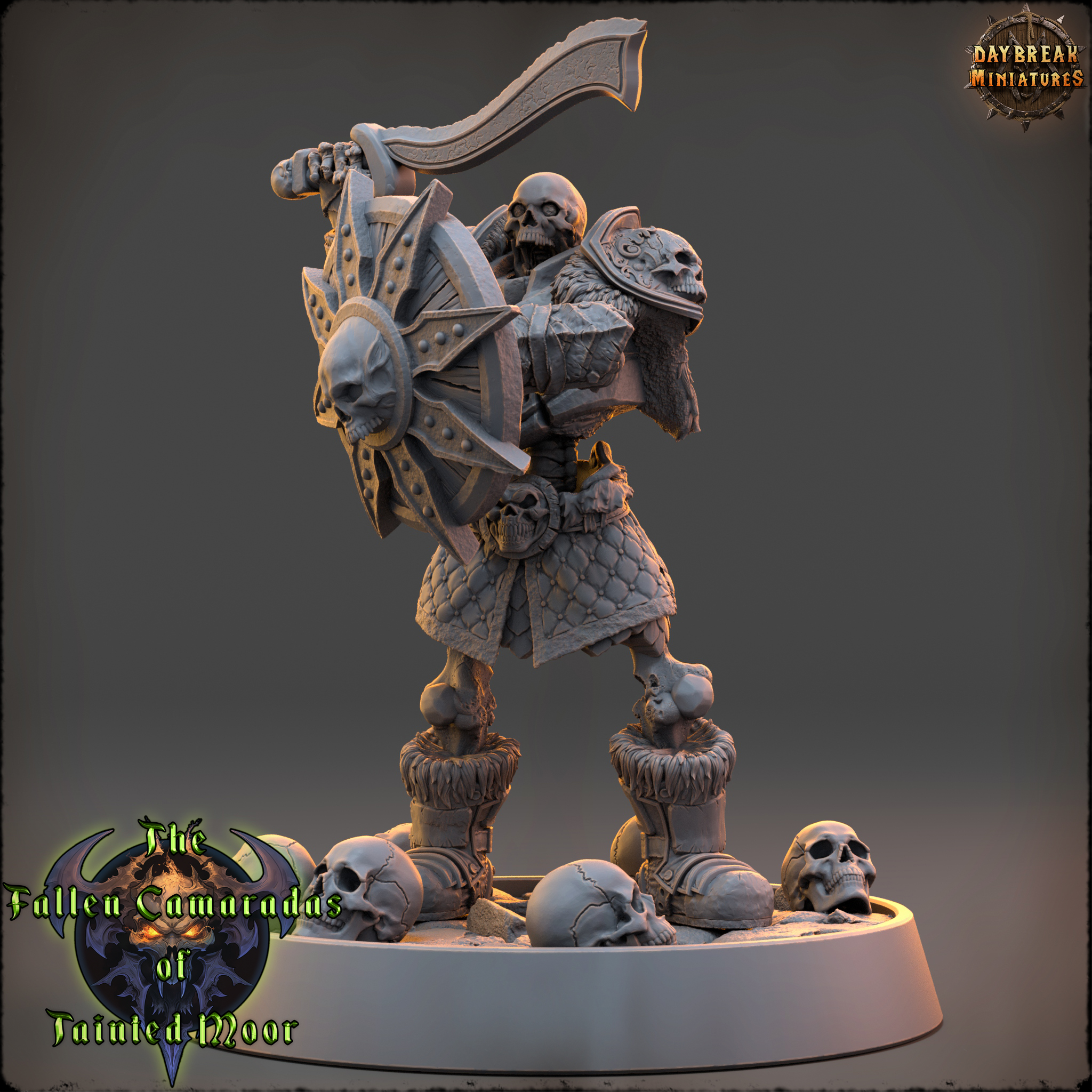 Wight Knight of the Bone Legion - The Fallen Camaradas of Tainted Moor